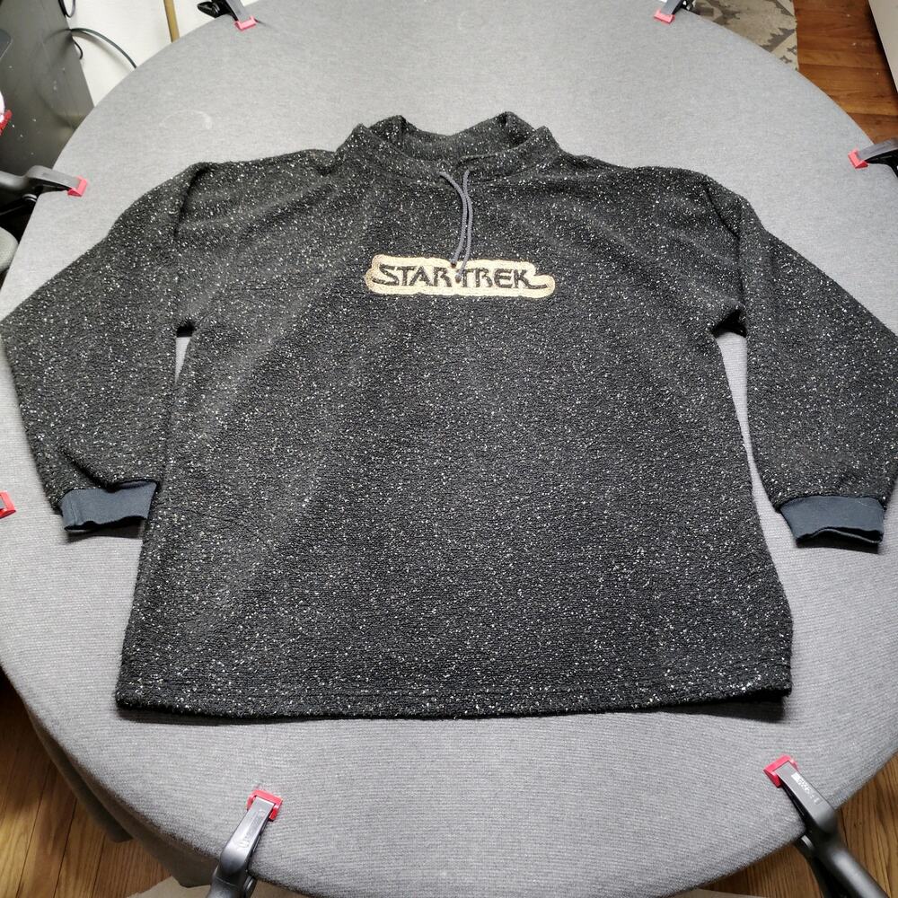 Vintage Star Trek The Experience Las Vegas Hilton Fleece 1/4 Zip USA